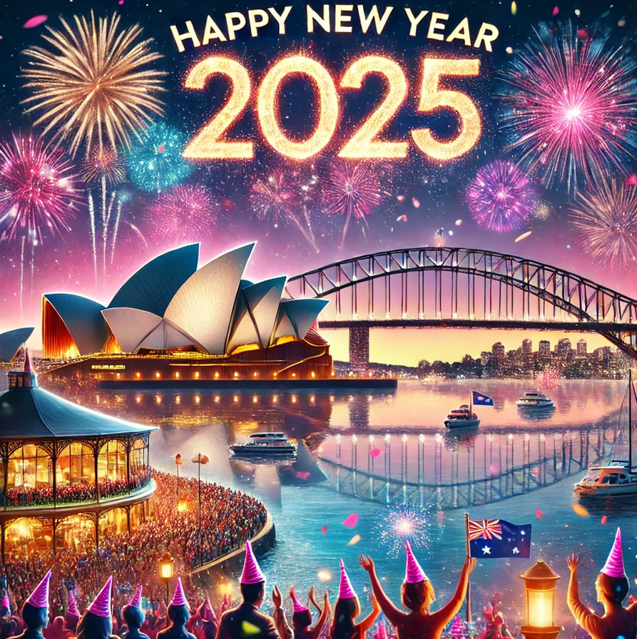 Happy New Year 2025 BiTron Australia