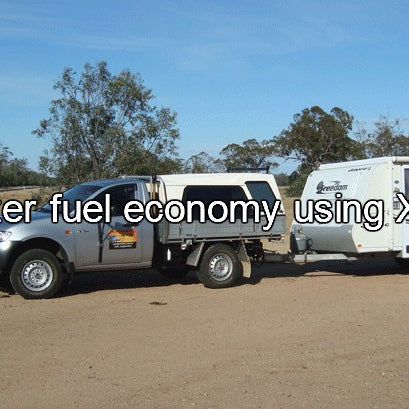 20% better fuel economy when towing caravan using XSNANO fuel additives