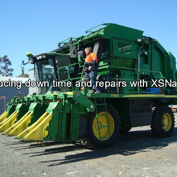 Cotton picker saving money using XSNANO to reduce costly repairs